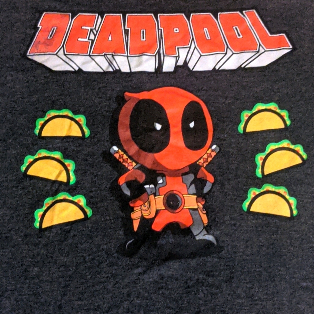 Deadpool and Tacos tee